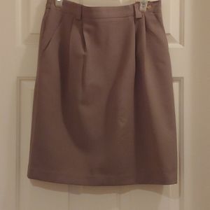 EHL TAUPE Skirt size 12P